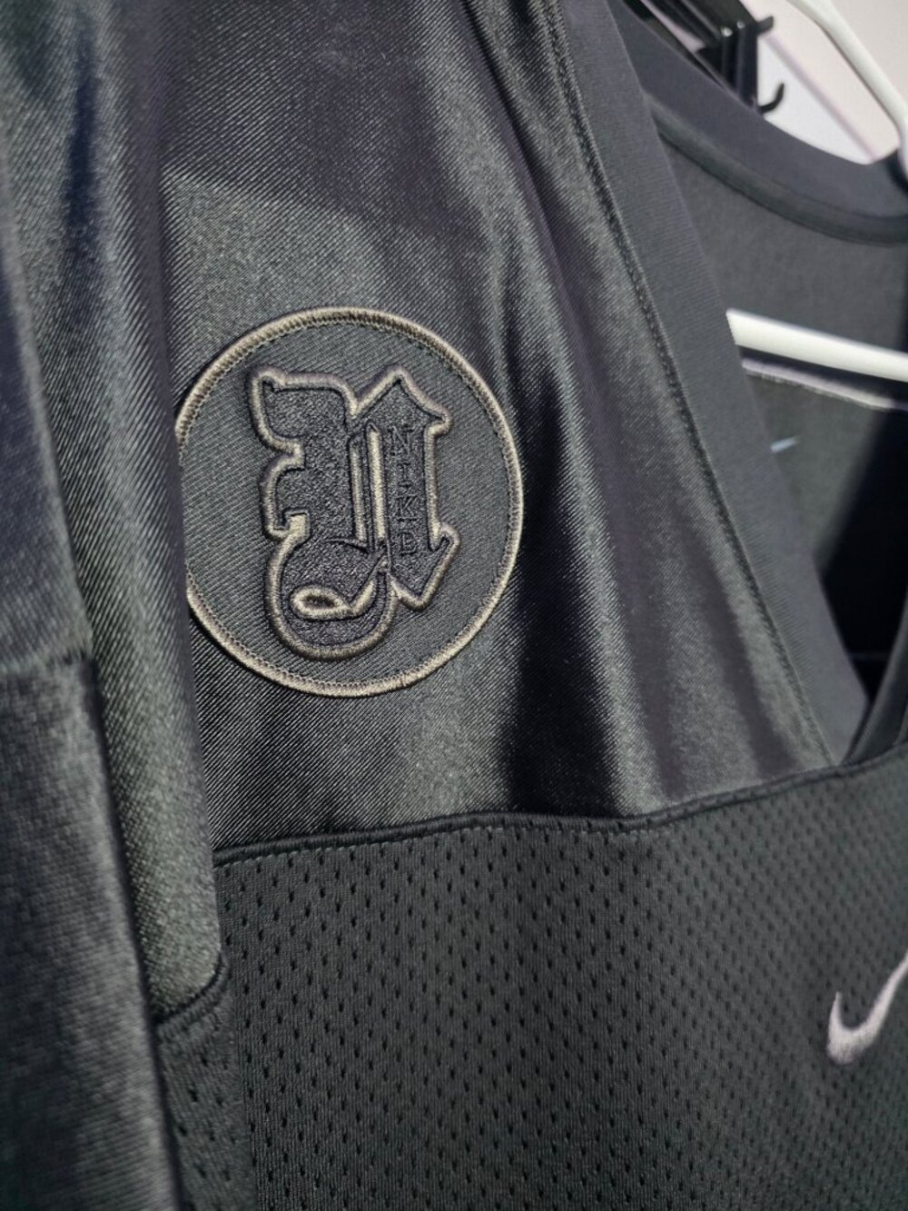 NEW Nike Sportswear Next Up Lifestyle Football Jersey Black Men's XL IH7492-010 - Picture 6 of 12